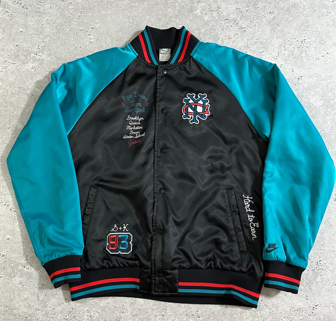 00s NIKE 팀 뉴욕 바시티 자켓 020 상품이미지2