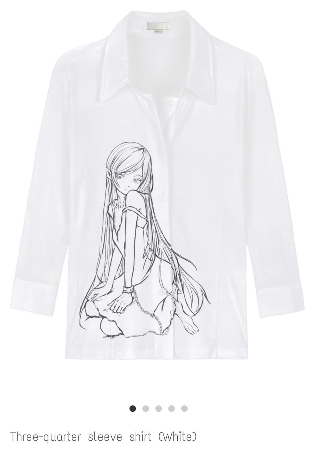 본네 쓰리쿼터 셔츠 bonnae 상품이미지1