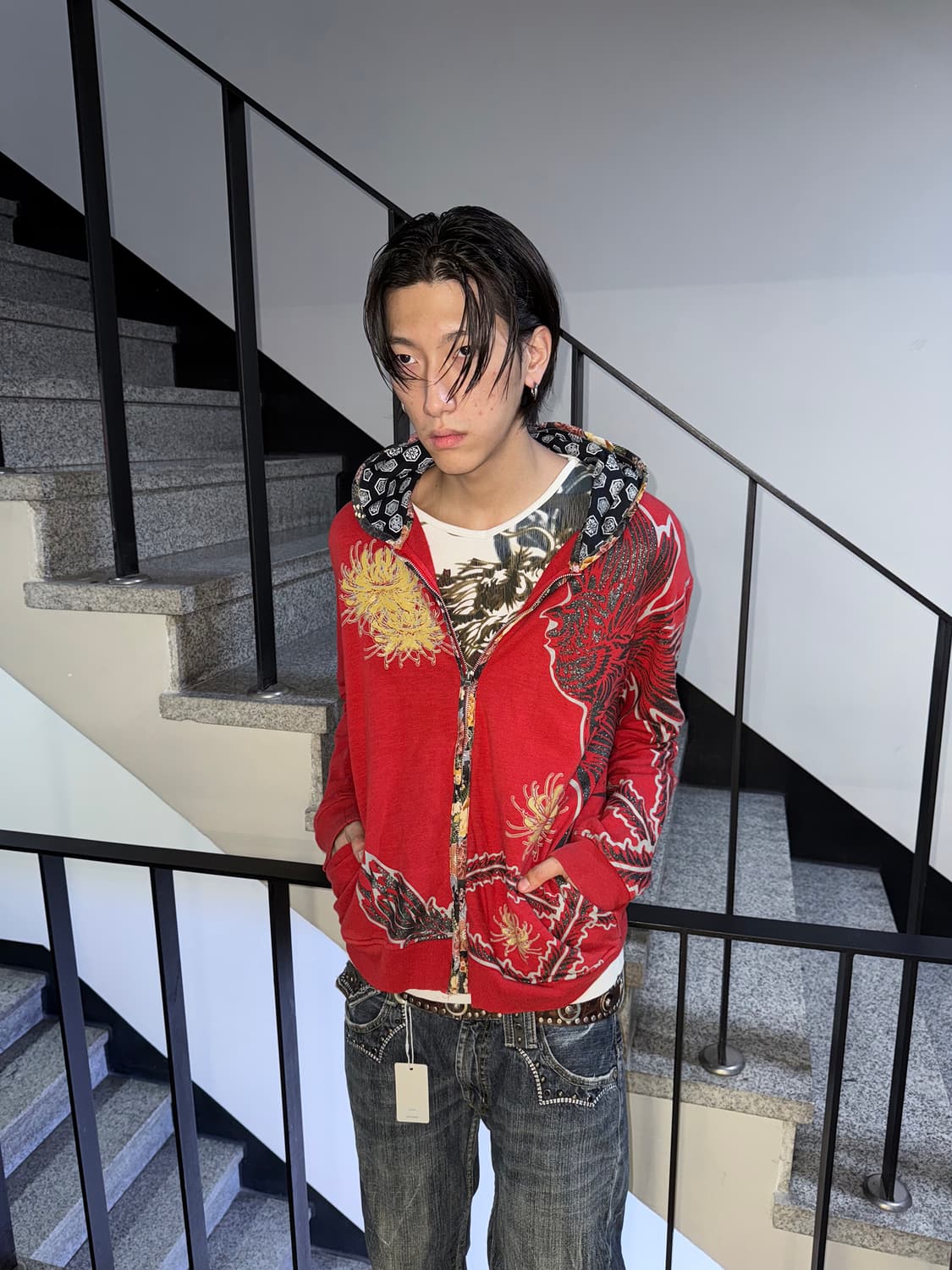 irezumi hood zipup 상품이미지2