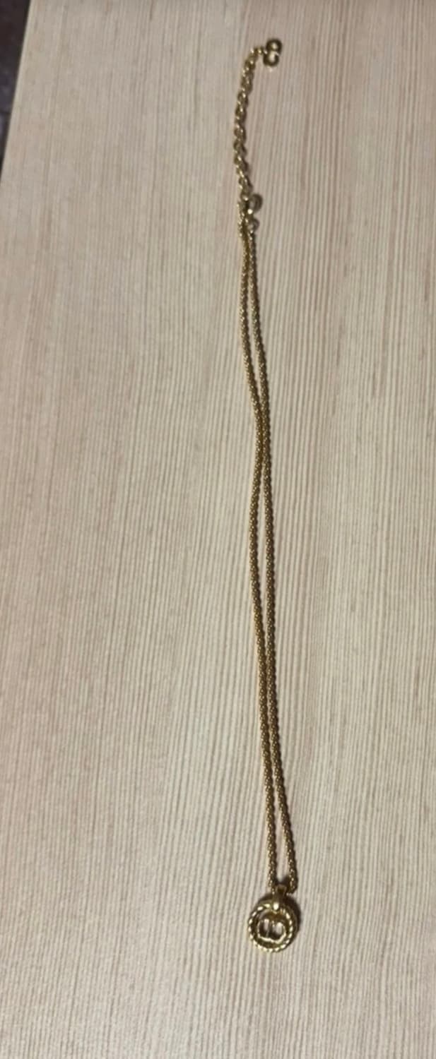크리스찬 디올 오리지널 로고 목걸이 상품이미지4