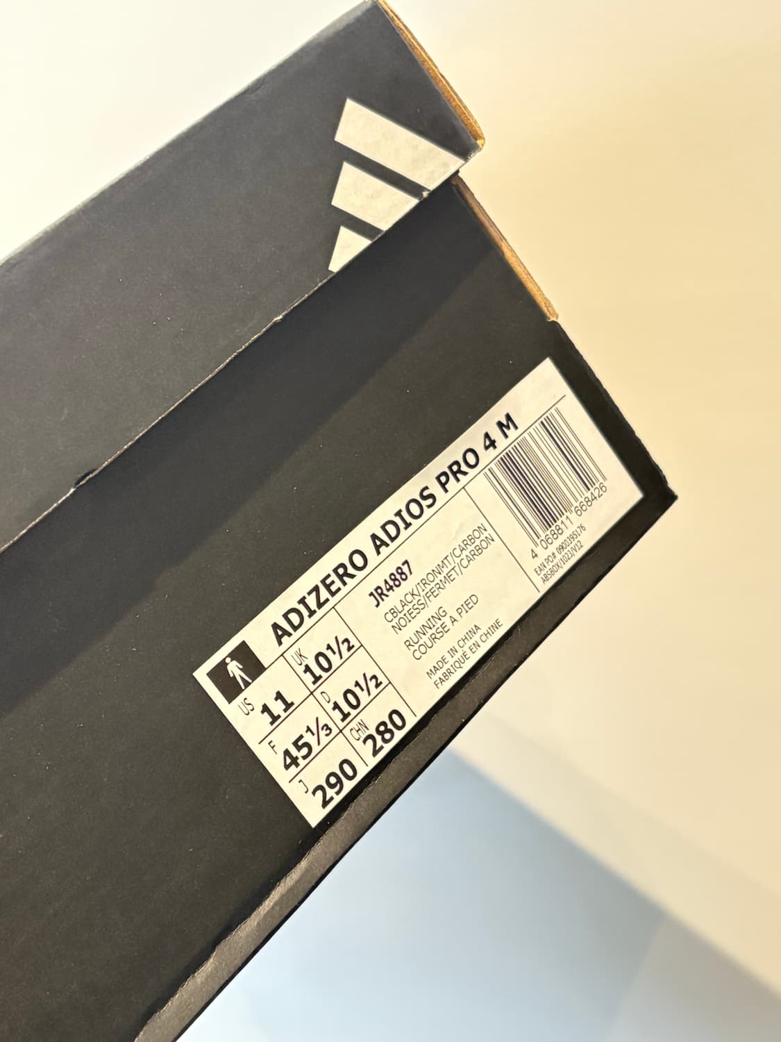 아디다스 / 아디제로 아디오스 프로 4 코어 블랙 아이언 메탈릭 상품이미지2