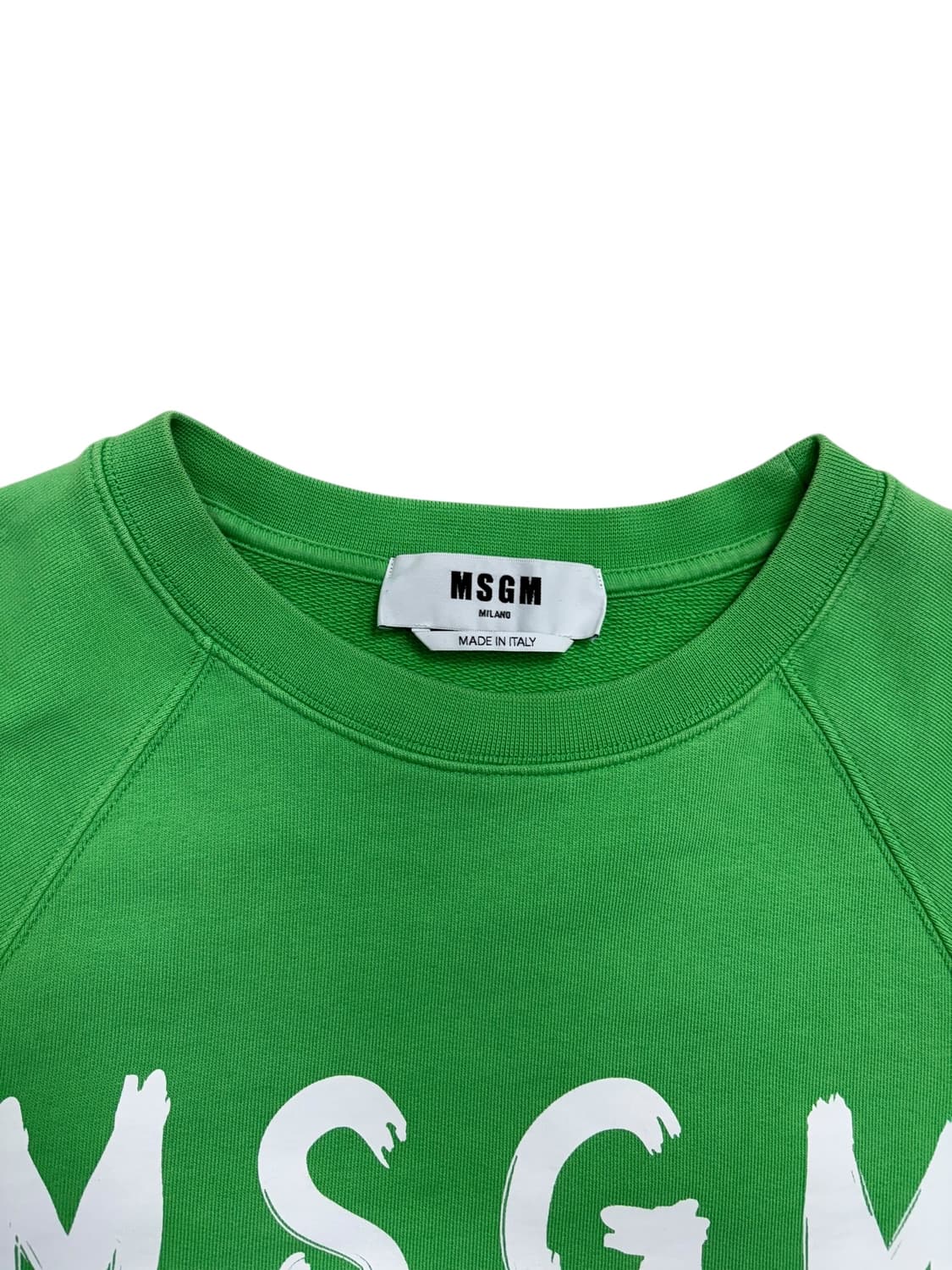 MSGM 맨투맨 그린 상품이미지3