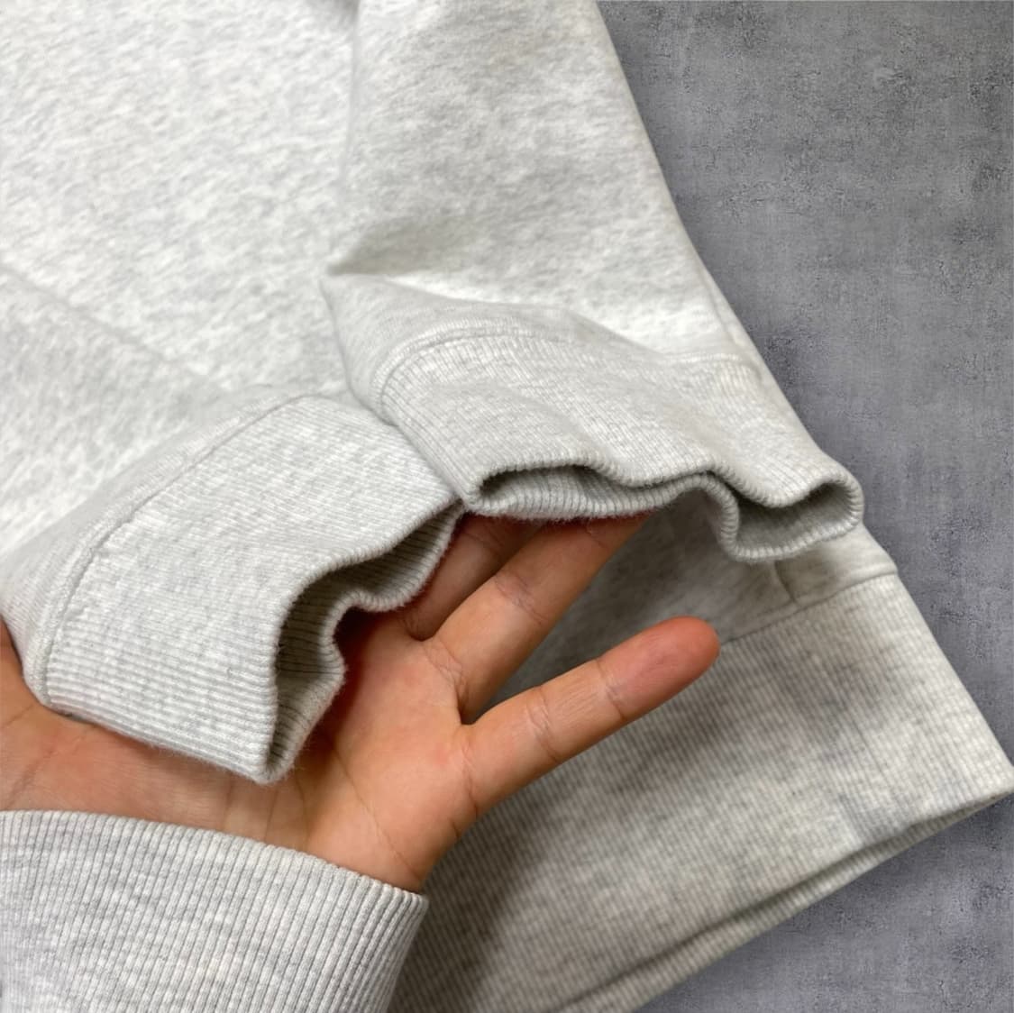 리 Lee 멜란지 빅로고 프린팅 맨투맨 L 상품이미지5