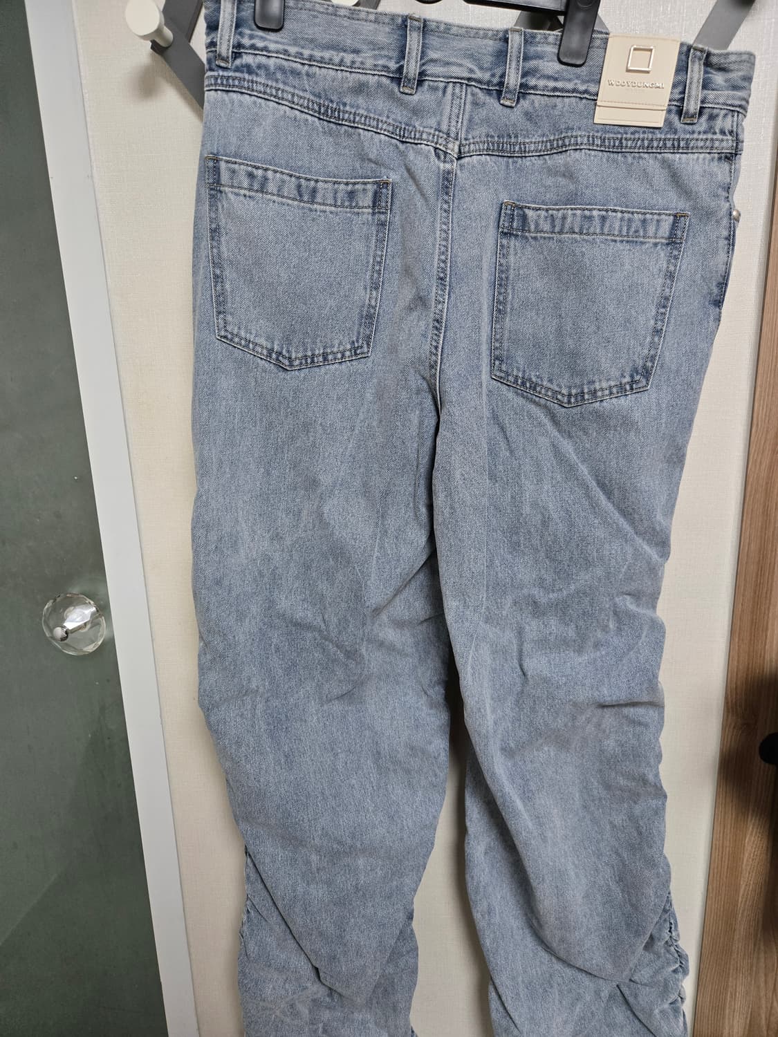 우영미 연청 셔링 팬츠 상품이미지2