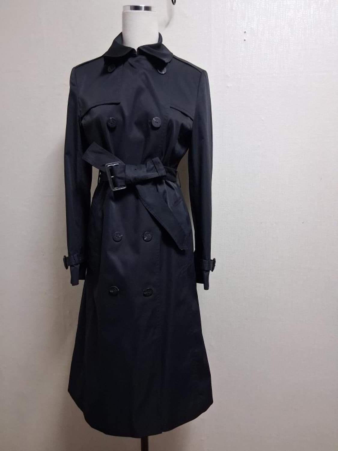 스테파넬 블랙 트렌치코트 거의새거 55 2023년 상품이미지1