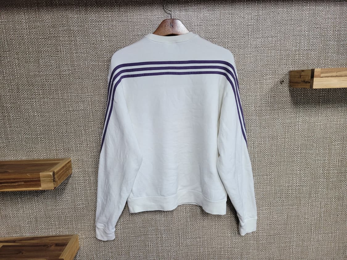 L 100사이즈 아디다스 기모 맨투맨 상품이미지3