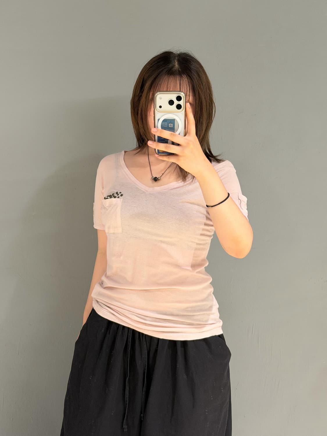 Avirex minimal design pocket t-shirt 상품이미지2