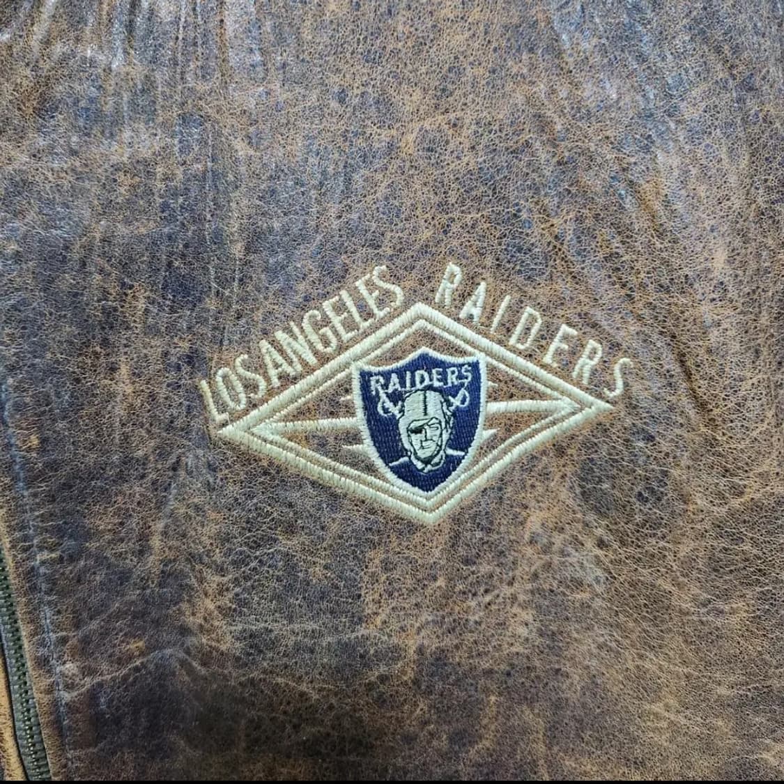 90s NFL 공식 가죽자켓 상품이미지4