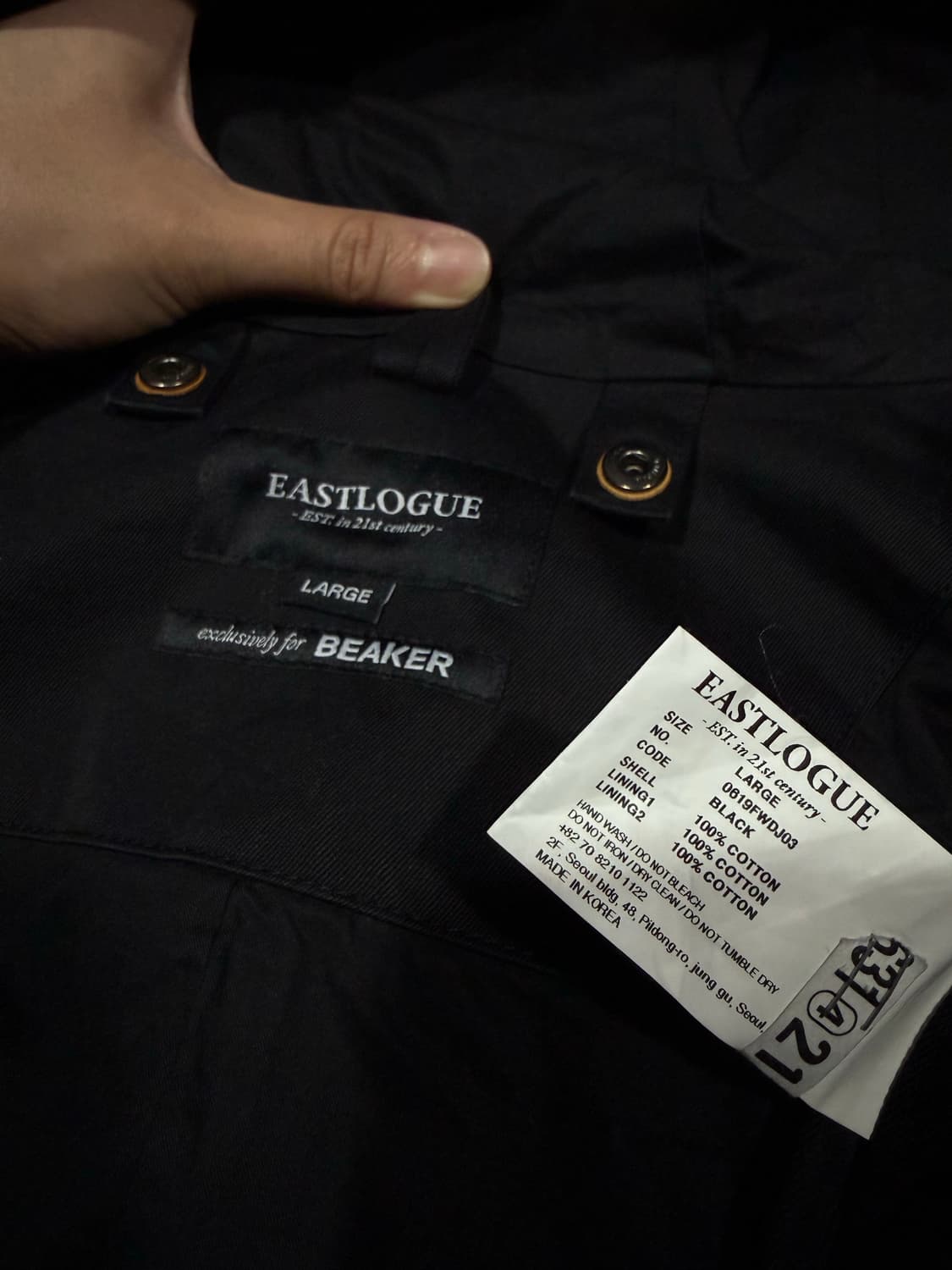 EastLogue 이스트로그 장진호 파카 상품이미지6