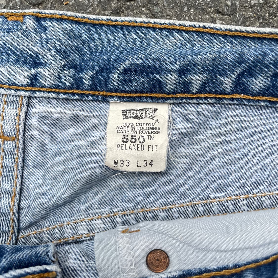 00s 리바이스 550 데님팬츠 p238 상품이미지4
