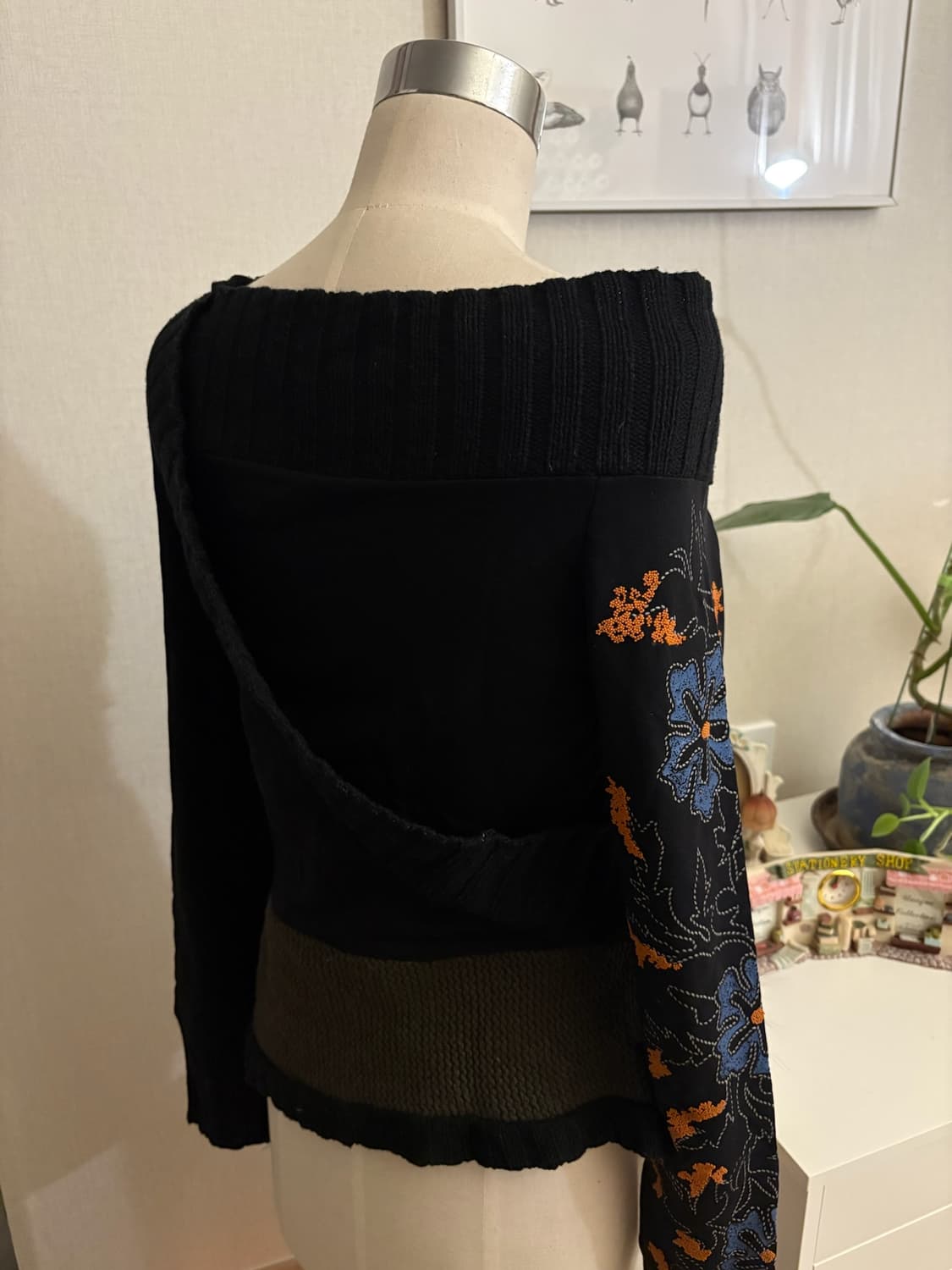 One shoulder knit 상품이미지4