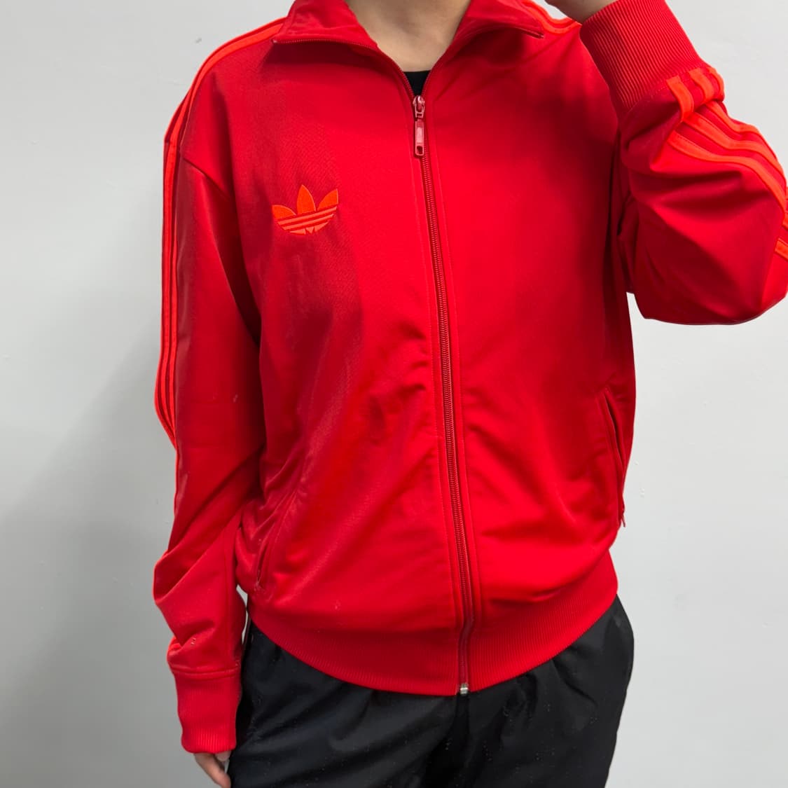 [L] 아디다스 파이어버드 레드 트랙탑 상품이미지1