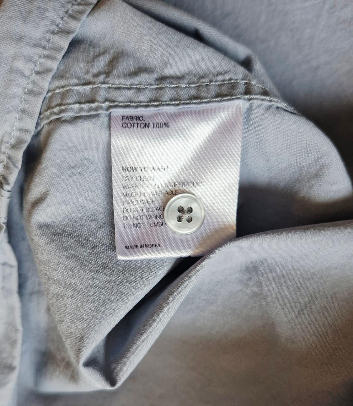 ASP 애습 스테디 셔츠 페일 블루 L 상품이미지4