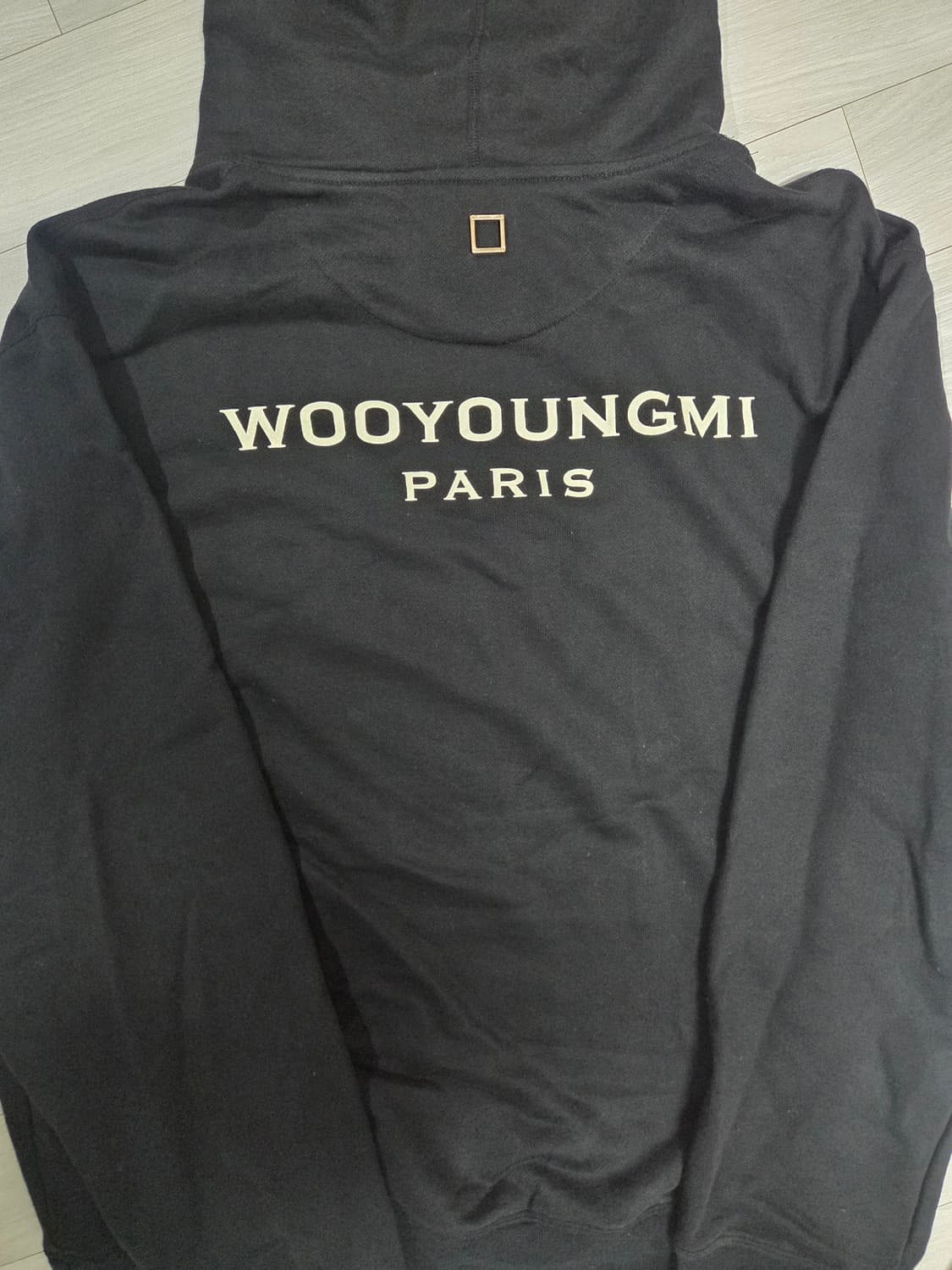 우영미 후드 블랙 상품이미지2