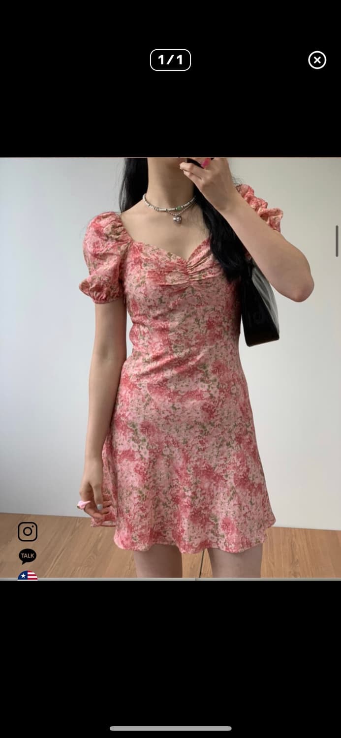 루루서울 마가렛 퍼프 미니원피스 상품이미지1