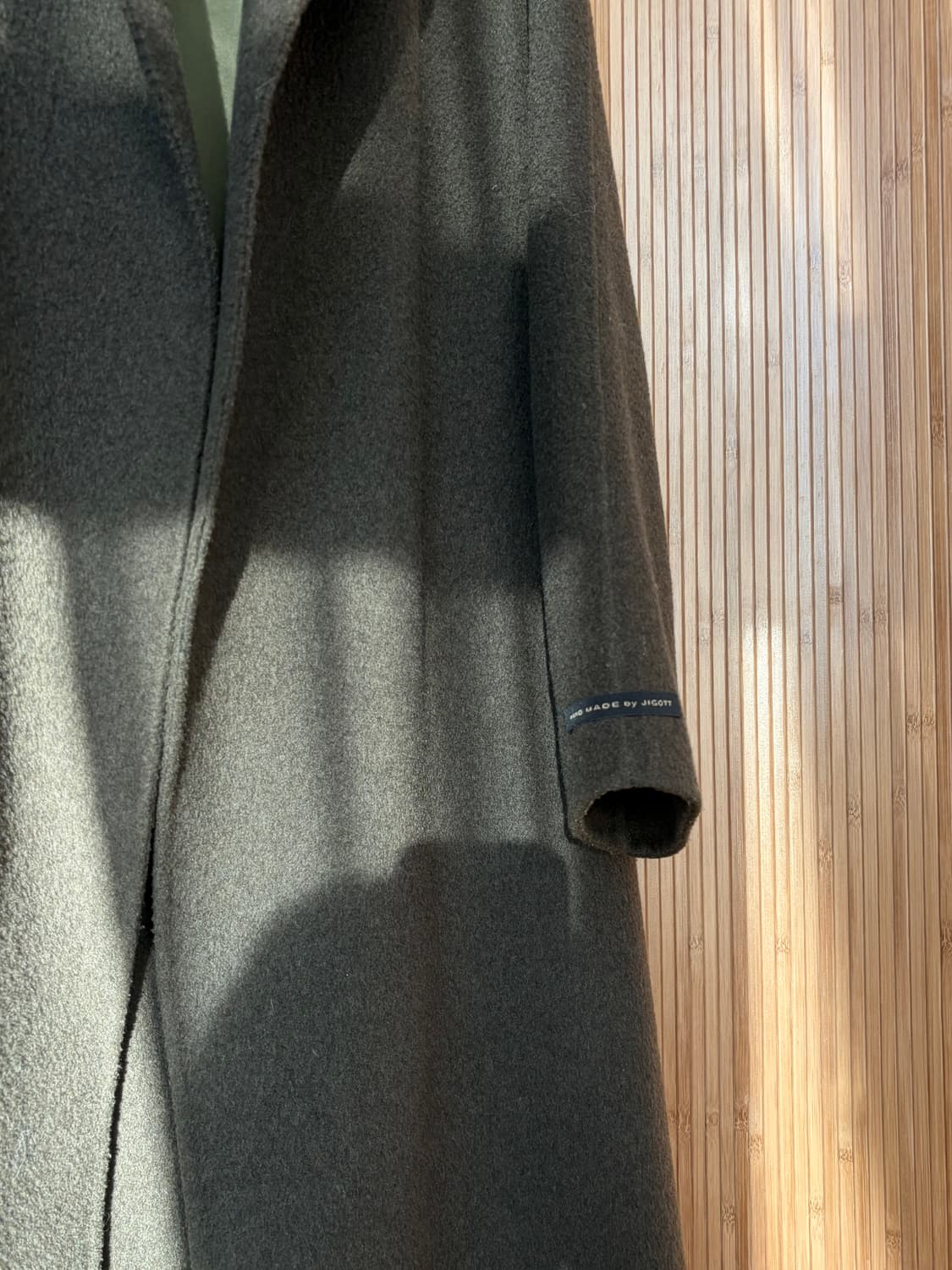 지고트 핸드메이드 울코트 상품이미지2