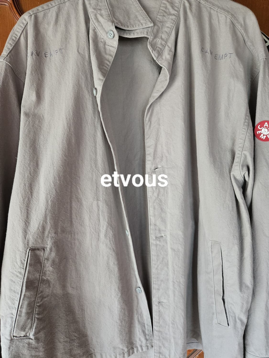 cavempt 카브엠트 셔츠재킷 M 라이트그레이  상품이미지1