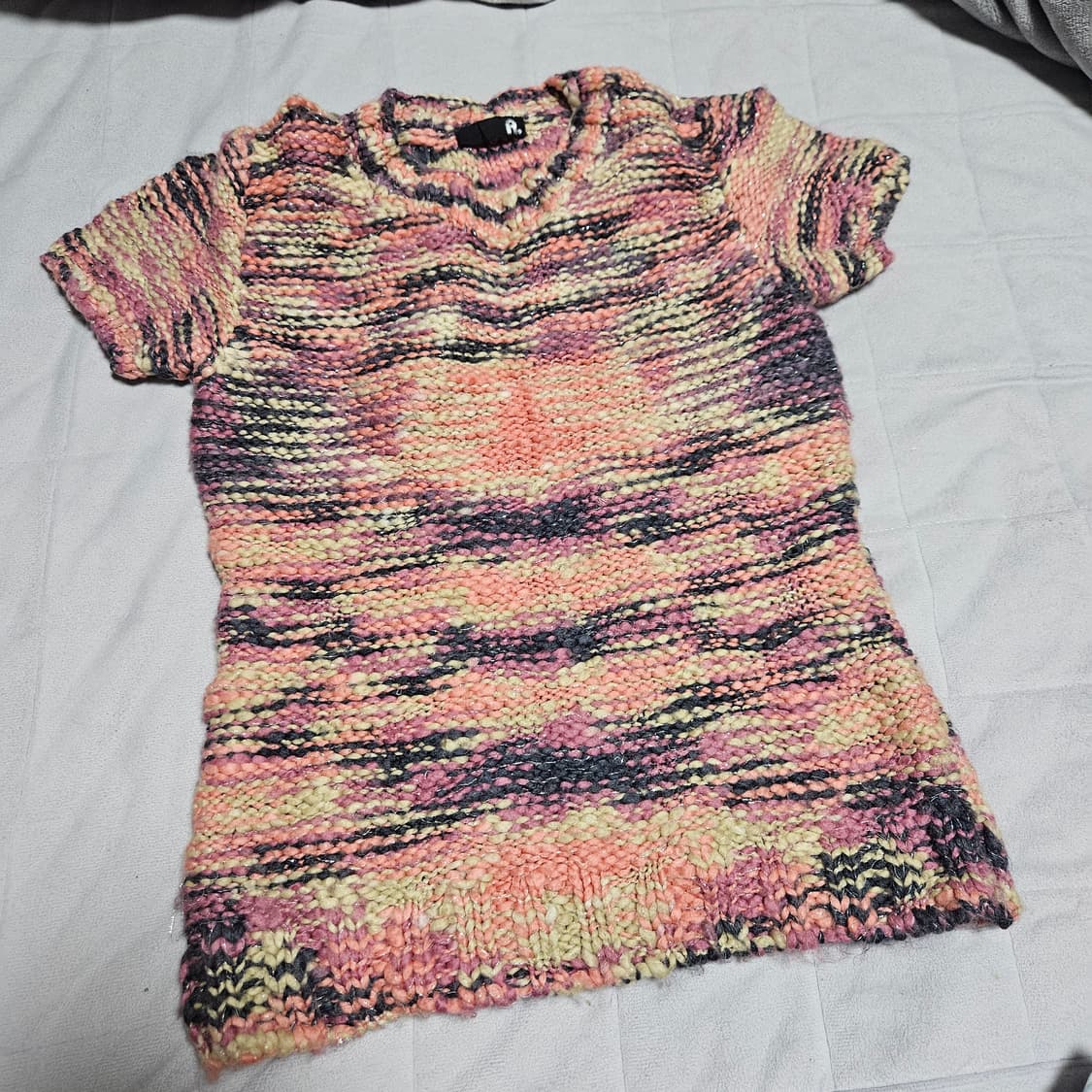 빈티지 핑크스트라이프 가디건 괴짜룩 상품이미지5