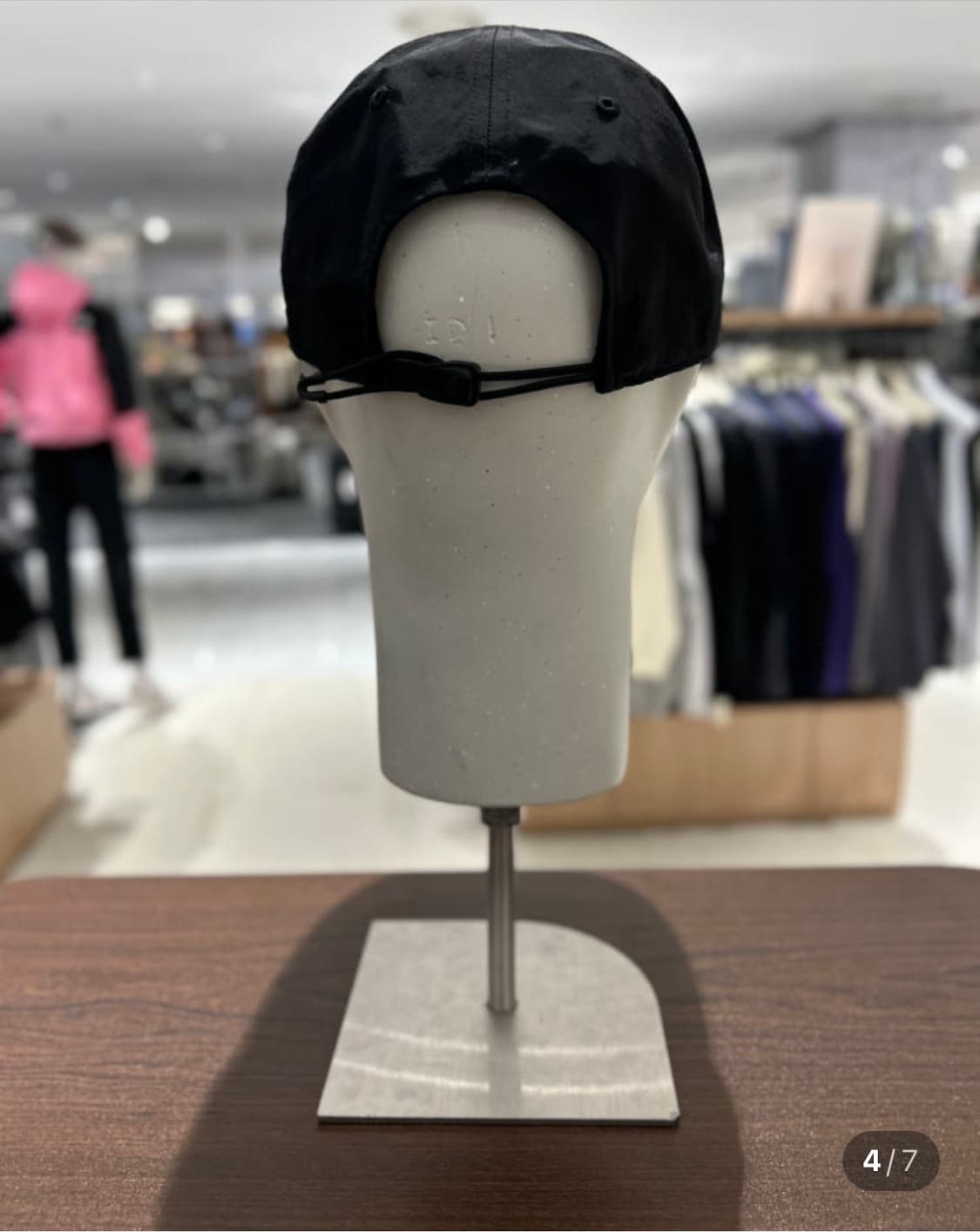 상태ss))노스페이스 소프트 캠프 캡 블랙 NE3CQ04A 상품이미지9