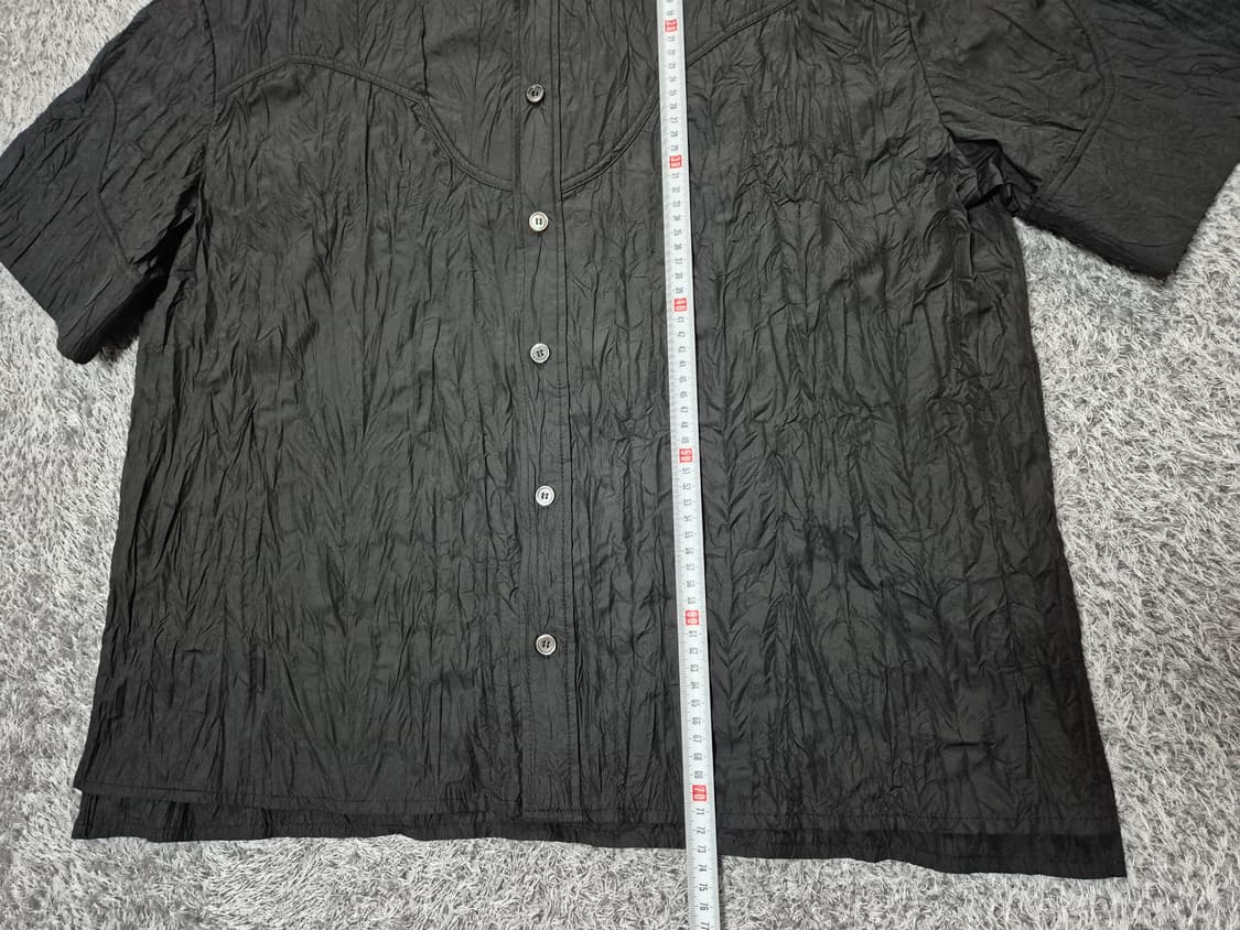 CHUNNNG 남성 링클 시어서커 반팔 셔츠 M(100) 상품이미지9