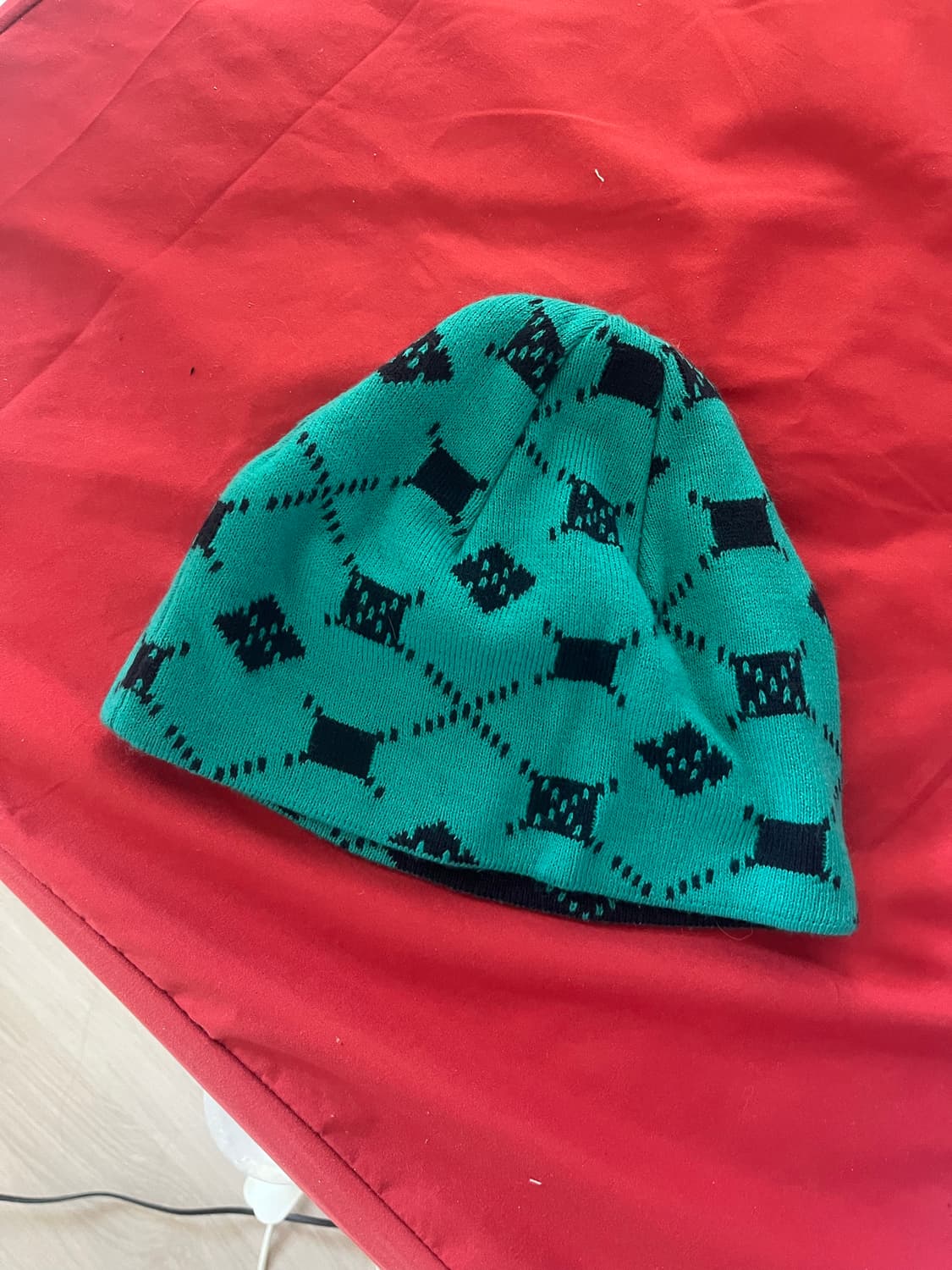 어널로이드 아가일 민트 비니 상품이미지1