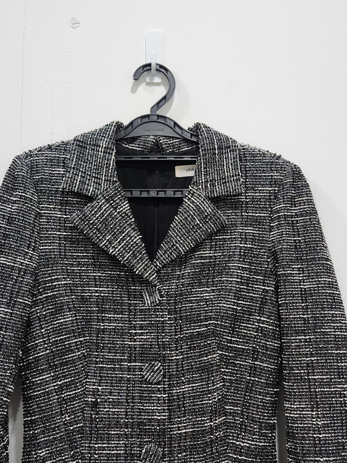 [F] 필로소피 트위드 롱 원피스 여성 프리사이즈 상품이미지3