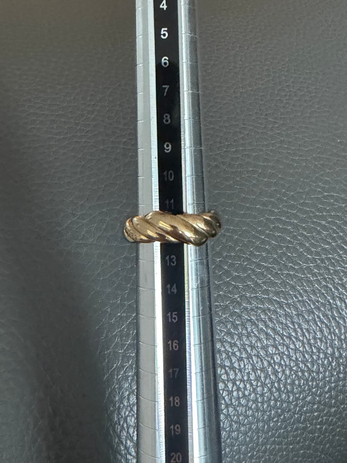 레끌라 tri-twist ring gold vermeil 12호 상품이미지2