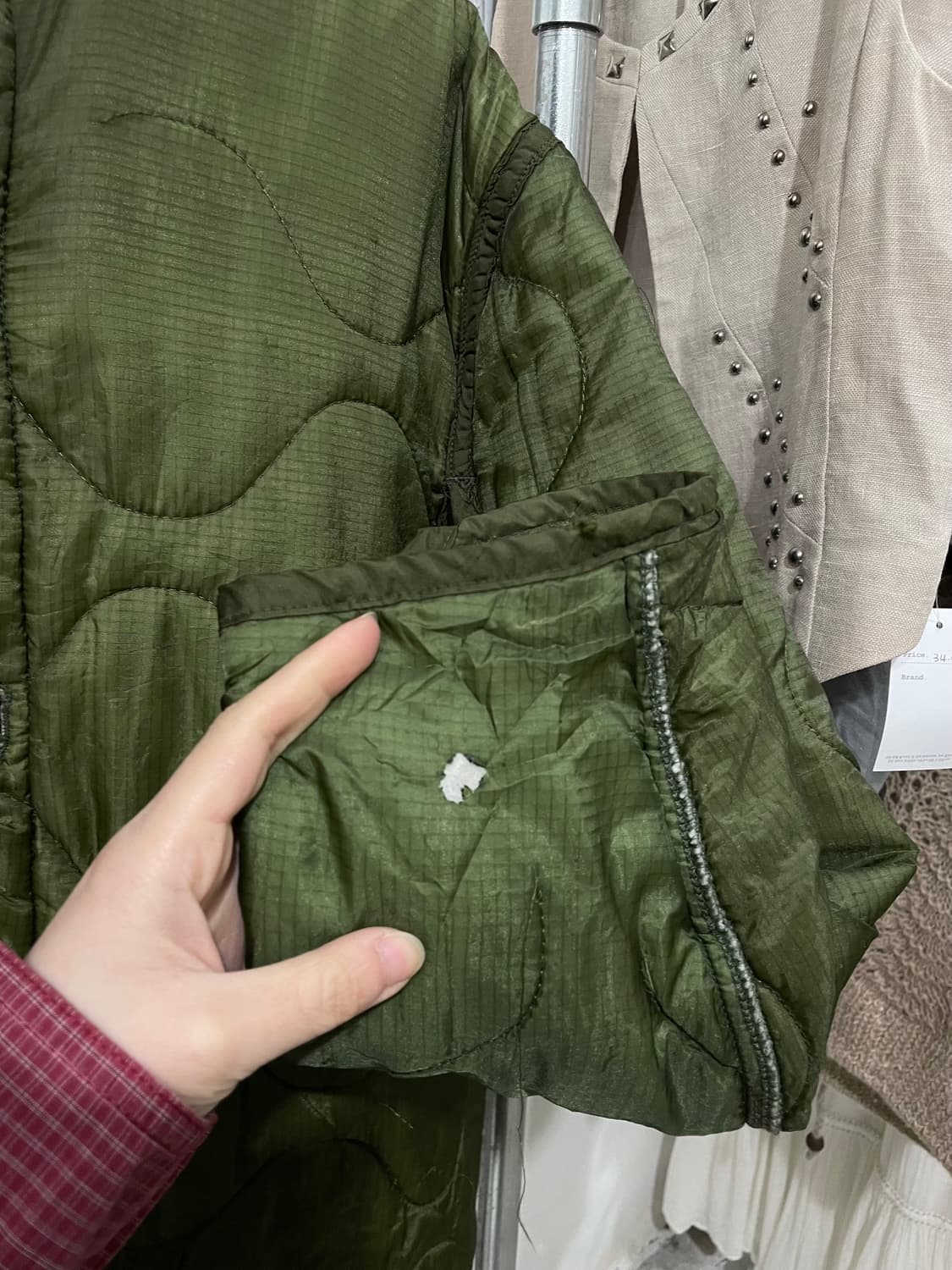 m 65 Field jacket lining 상품이미지10