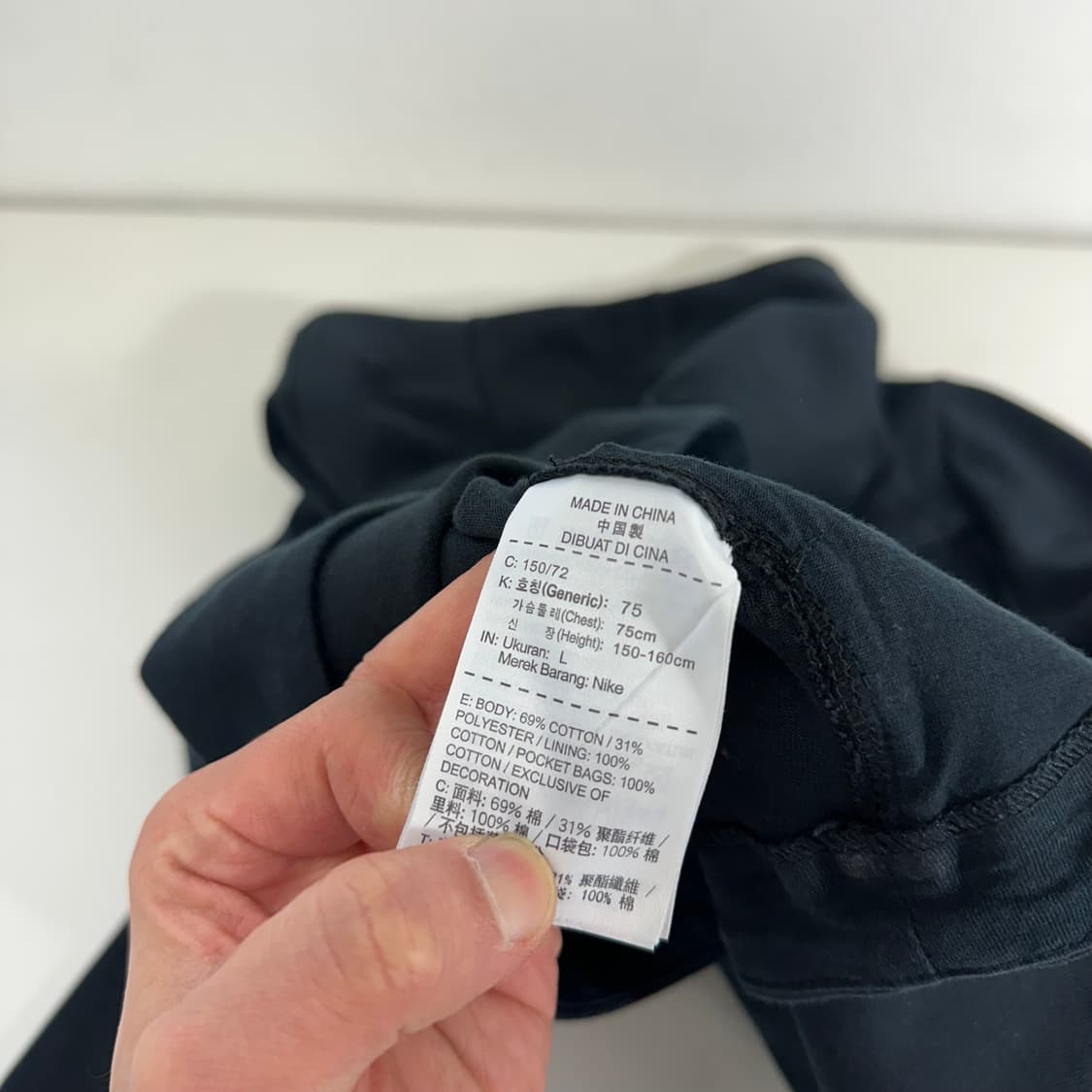 우먼L 나이키 블랙 테크팩 웜업런닝후드티 상품이미지7