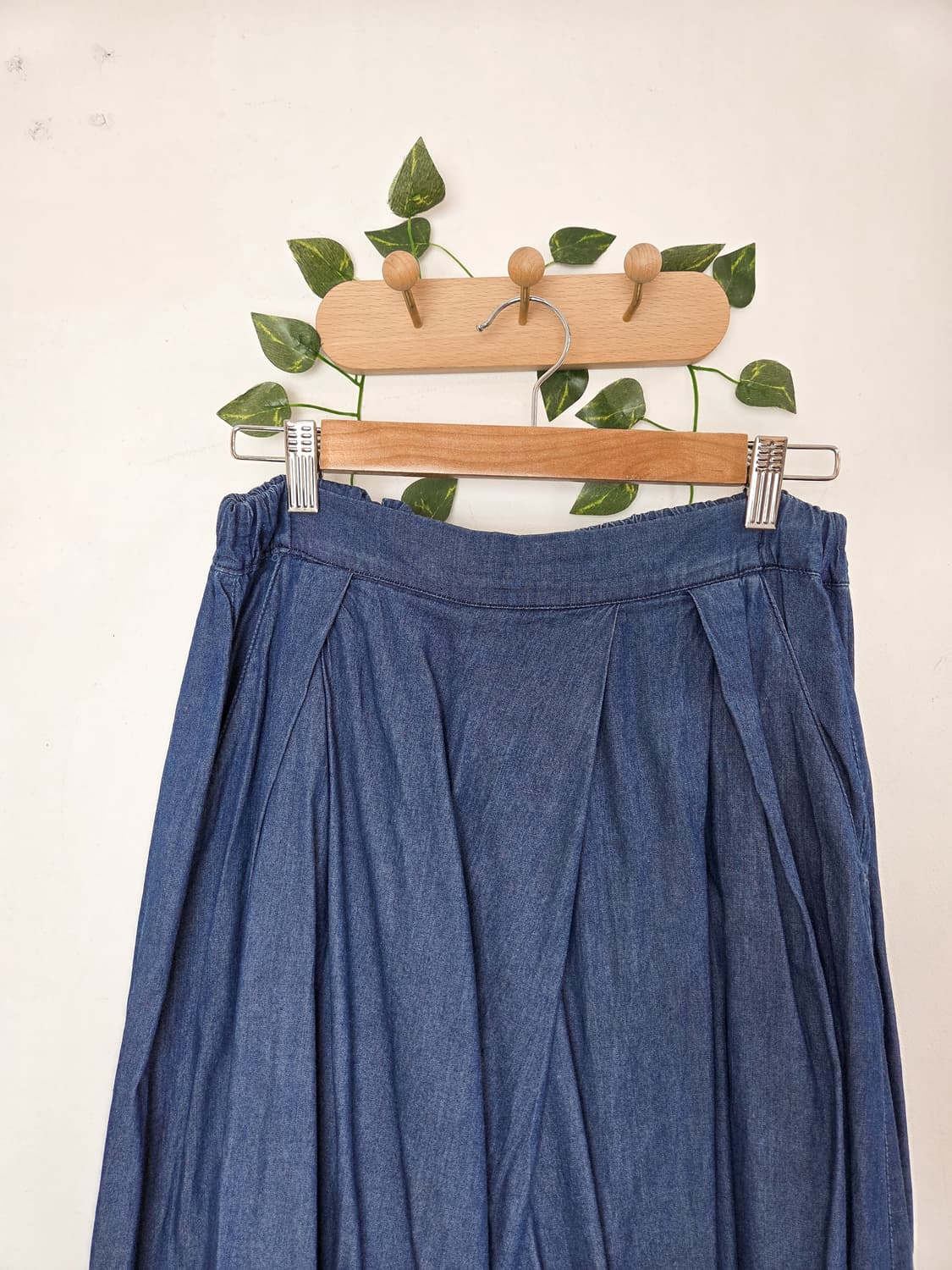 레이스 데님 팬츠 상품이미지2