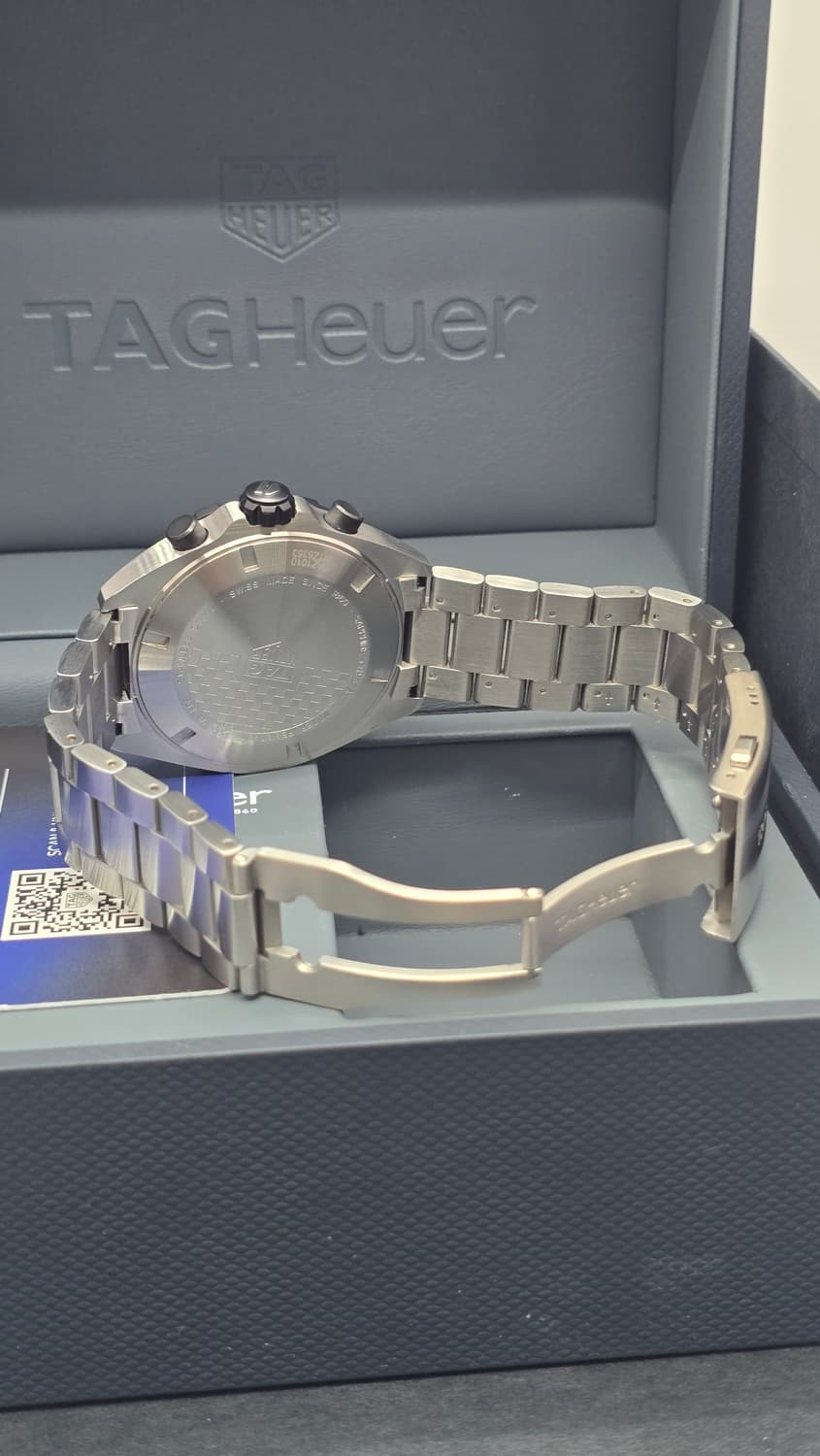 태그호이어 포뮬러1 크로노 블랙 24년 7월 쿼츠 시계 상품이미지9