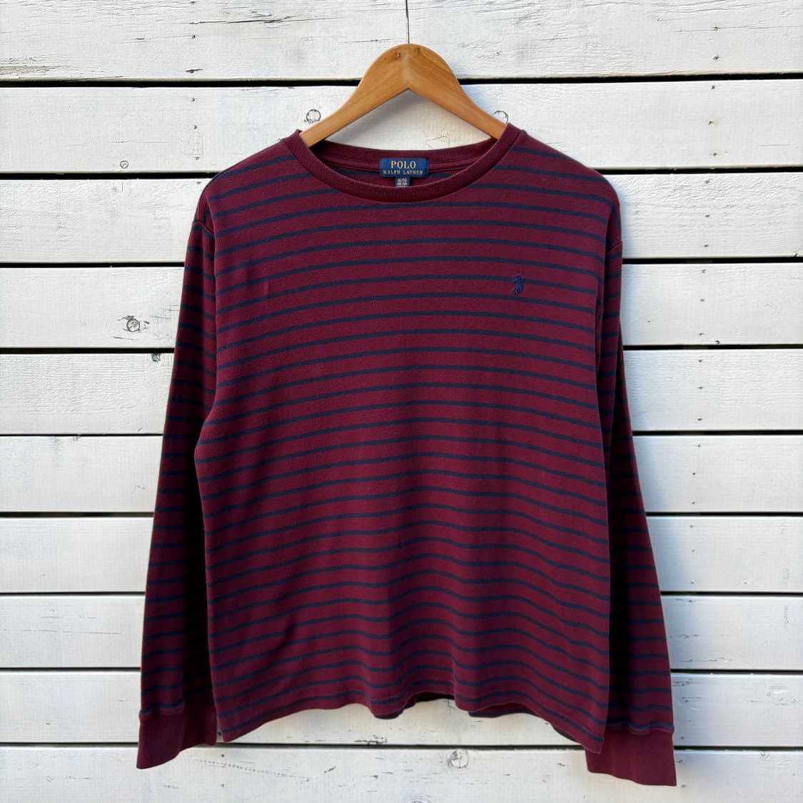Polo 폴로 스트라이프 롱슬리브 티셔츠 상품이미지1