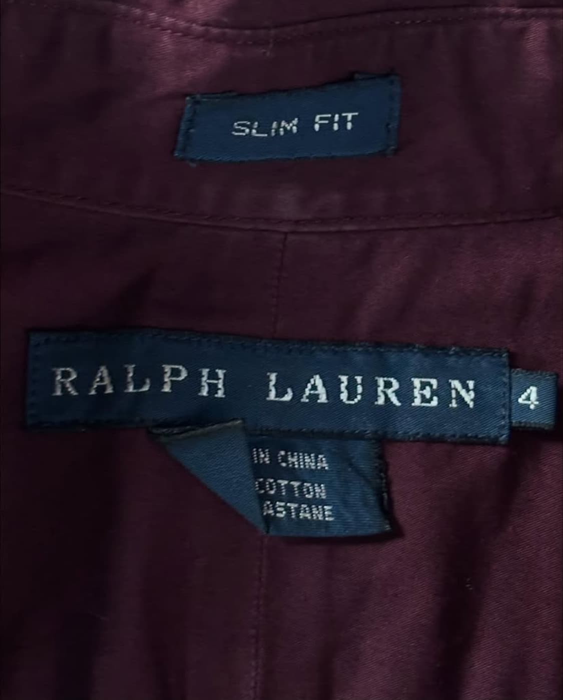 Polo 랄프로렌 우먼 버건디컬러 셔츠  상품이미지6