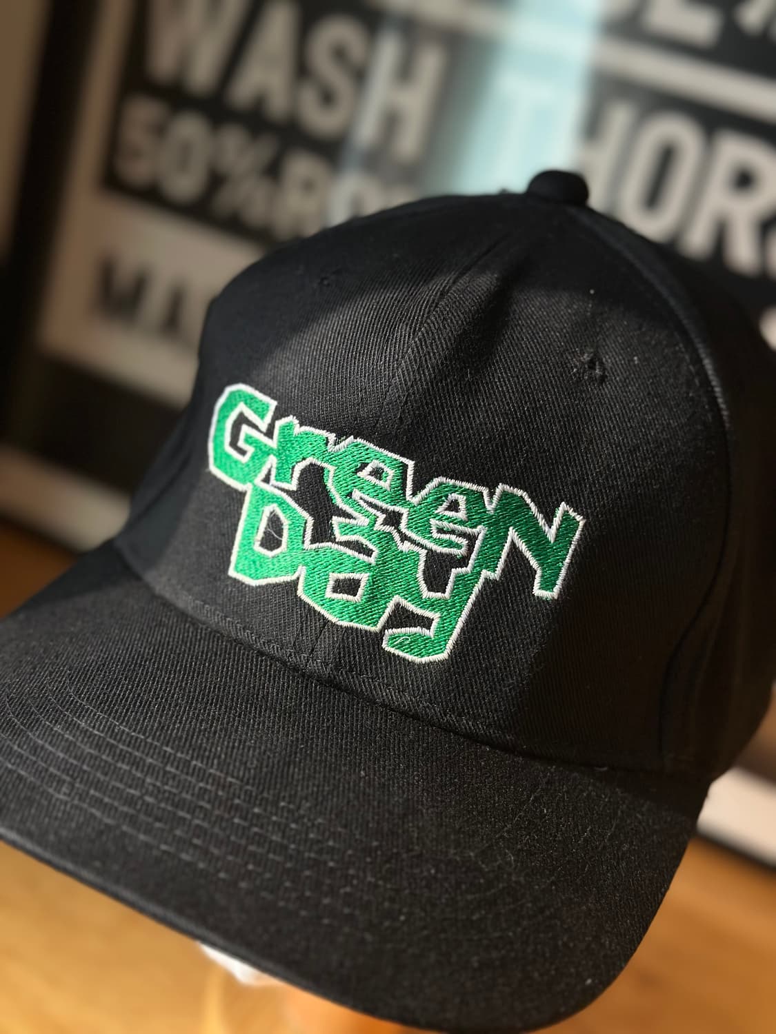 Rare) 90s Green day 빈티지 그린데이 밴드 모자 상품이미지2