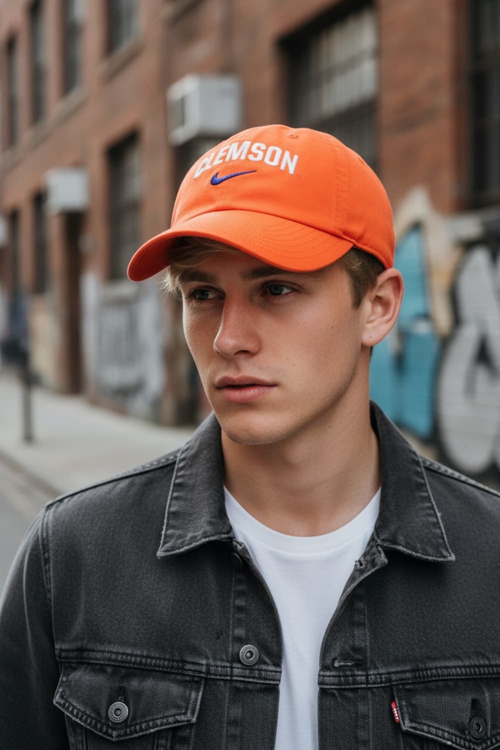 나이키 초레어 헤리티지86 미국 클렘슨 대학교 오렌지 볼캡 모자 운동여행 상품이미지8