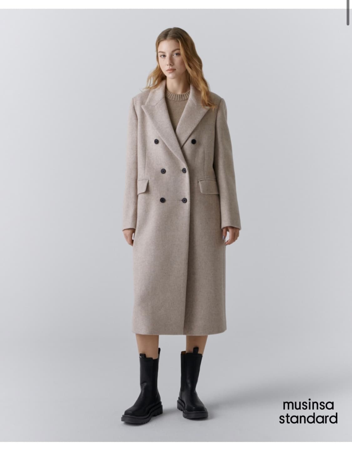 무신사 스탠다드 우먼즈 캐시미어 블렌드 상품이미지1