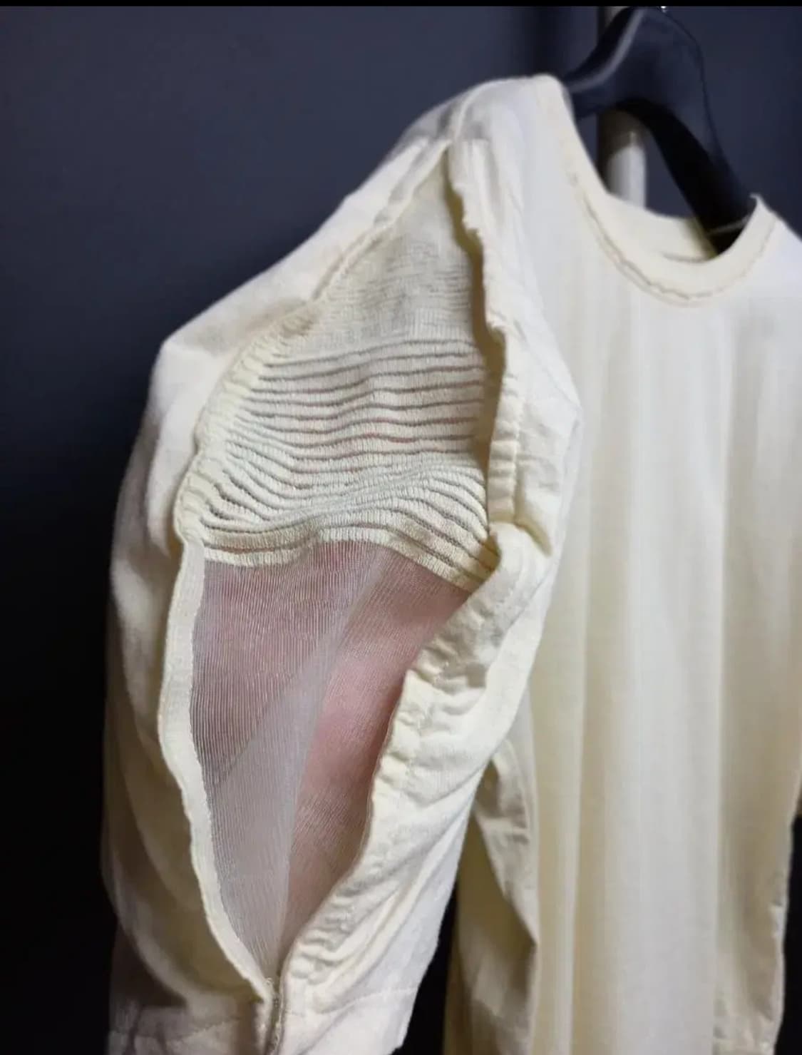 시스템 SYSTEM 버터색상 여름 티블라우스 F 상품이미지7