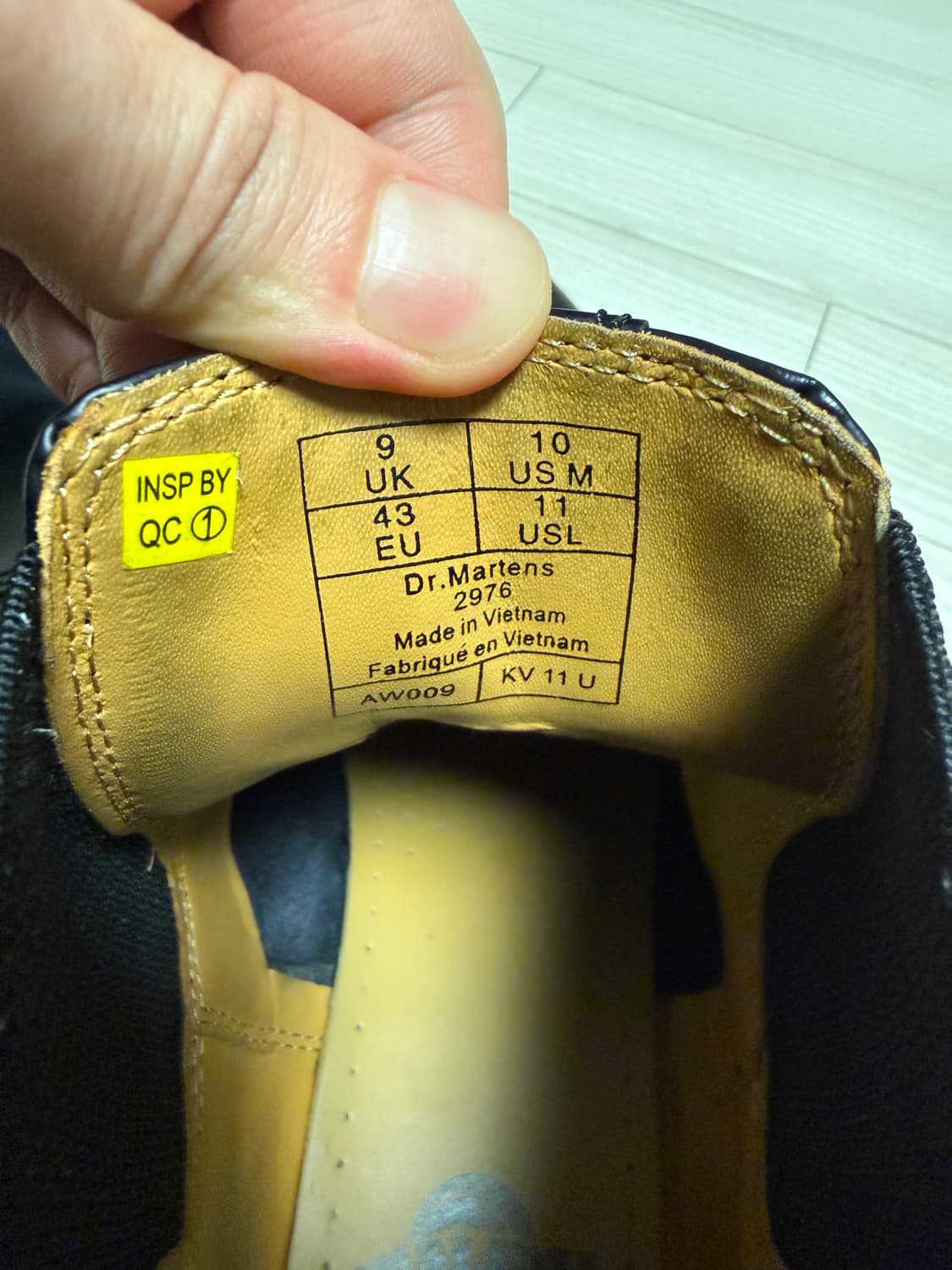 닥터마틴 2976 첼시부츠 280mm 상품이미지3