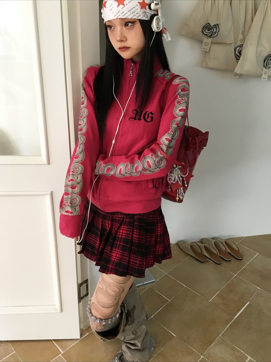 히스테릭글래머 스네이크 자켓 상품이미지6