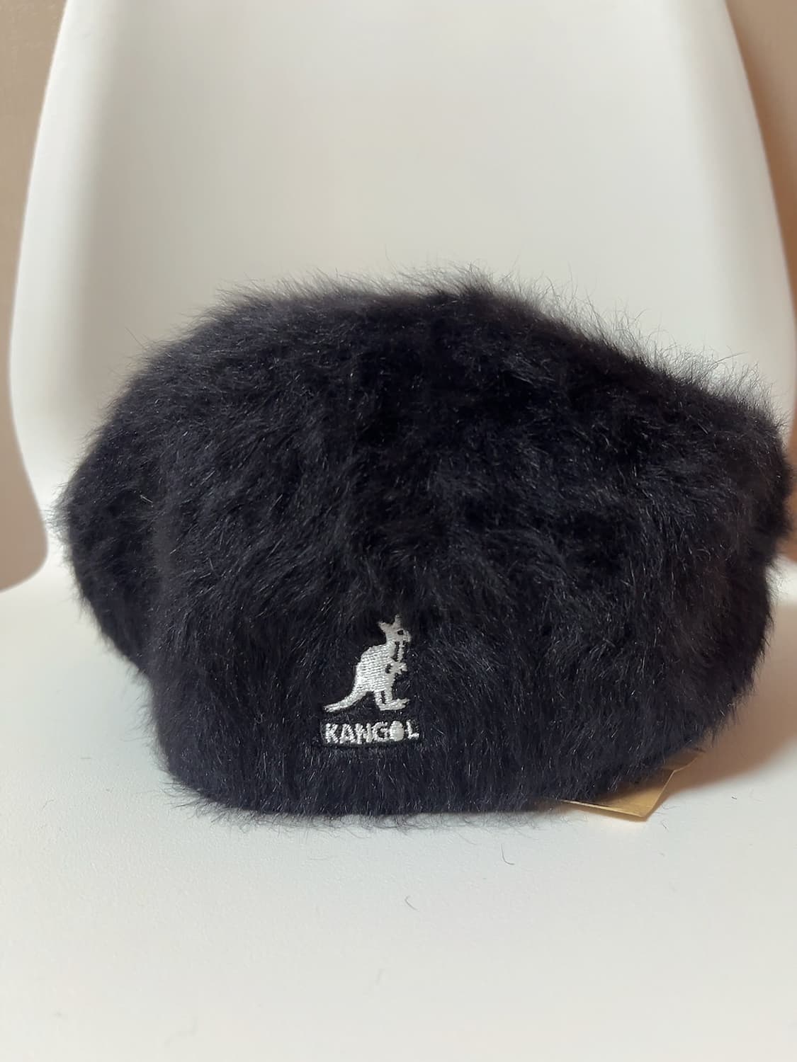 캉골 헌팅캡 앙고라 퍼 블랙M 상품이미지2