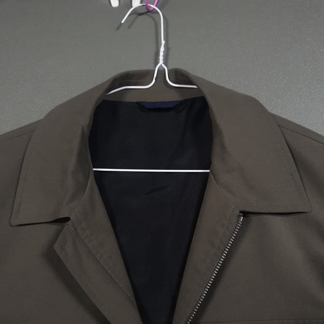 코오롱 에피그램 epigram 빈티지 포켓 점퍼 스윙 블루종 집업 자켓 상품이미지6