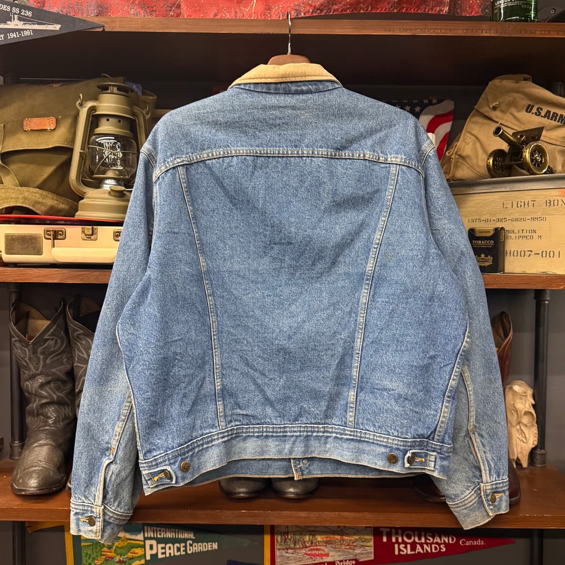 90s LEE 빈티지 리 101J 스톰 라이더 블랭킷 데님 자켓 N000 상품이미지2