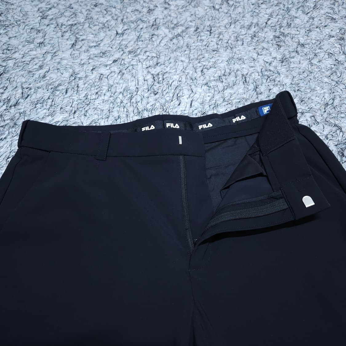 휠라) 32(82) 남자 블랙 여름골프바지 / 왕눈이샵 상품이미지3