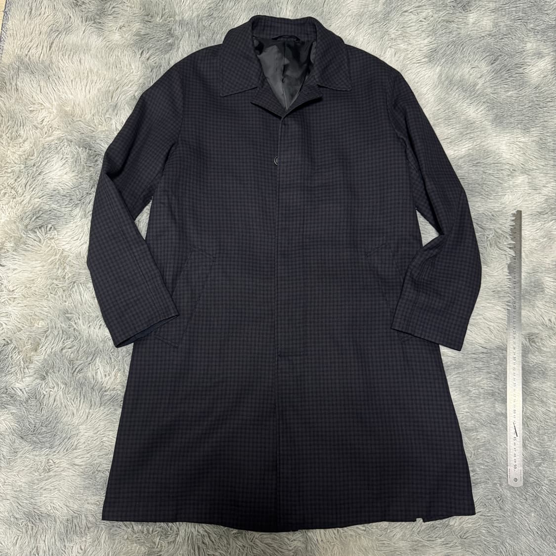 코오롱 에피그램 체크 맥 코트 M사이즈 상품이미지2