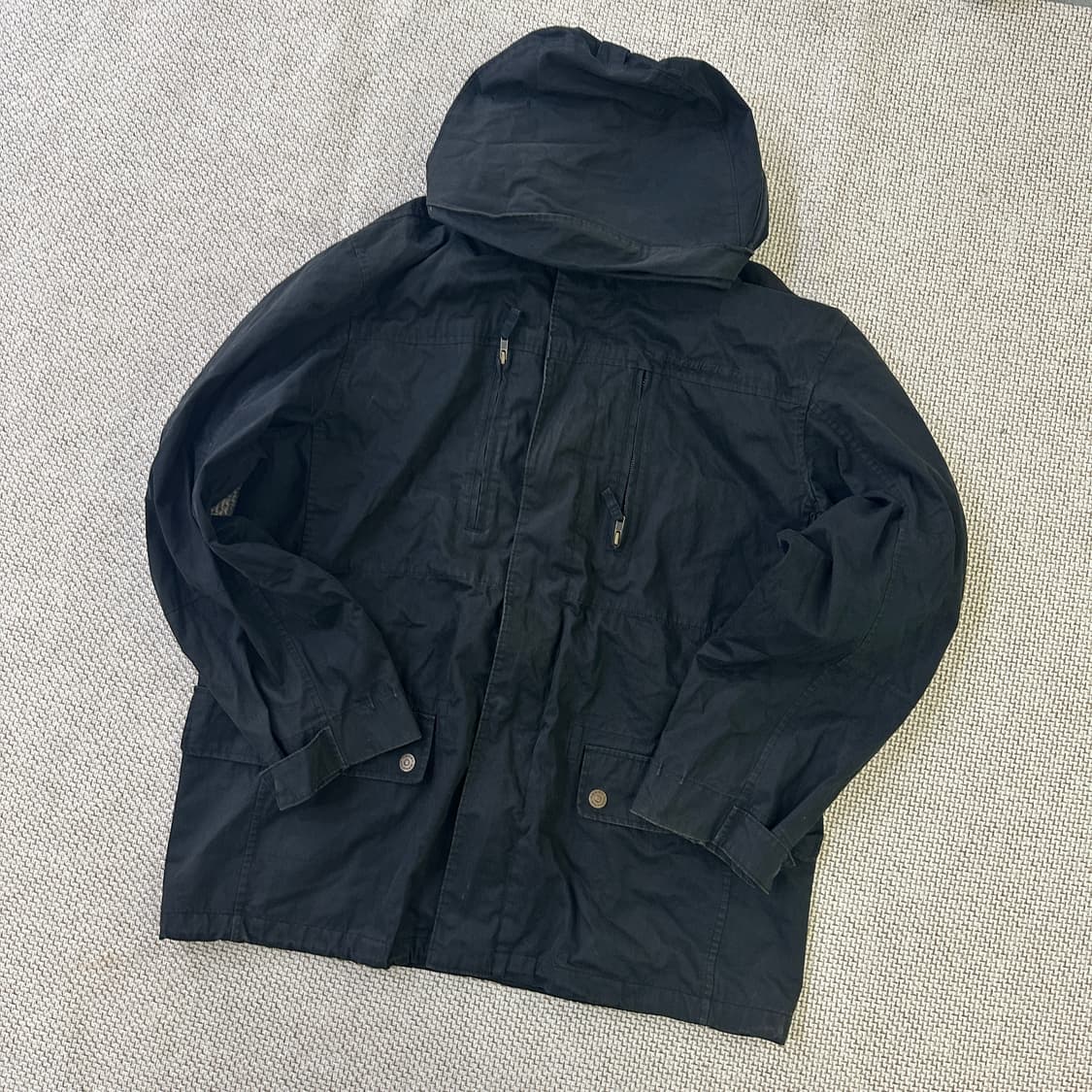 L 타미힐피거 후드 사파리 자켓 0421D 상품이미지1