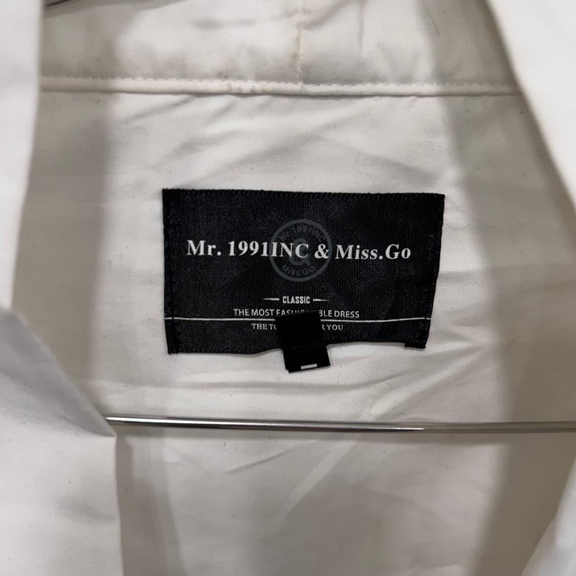 일본풍 바다 프린팅 논버튼 오픈 반팔 셔츠 상품이미지3