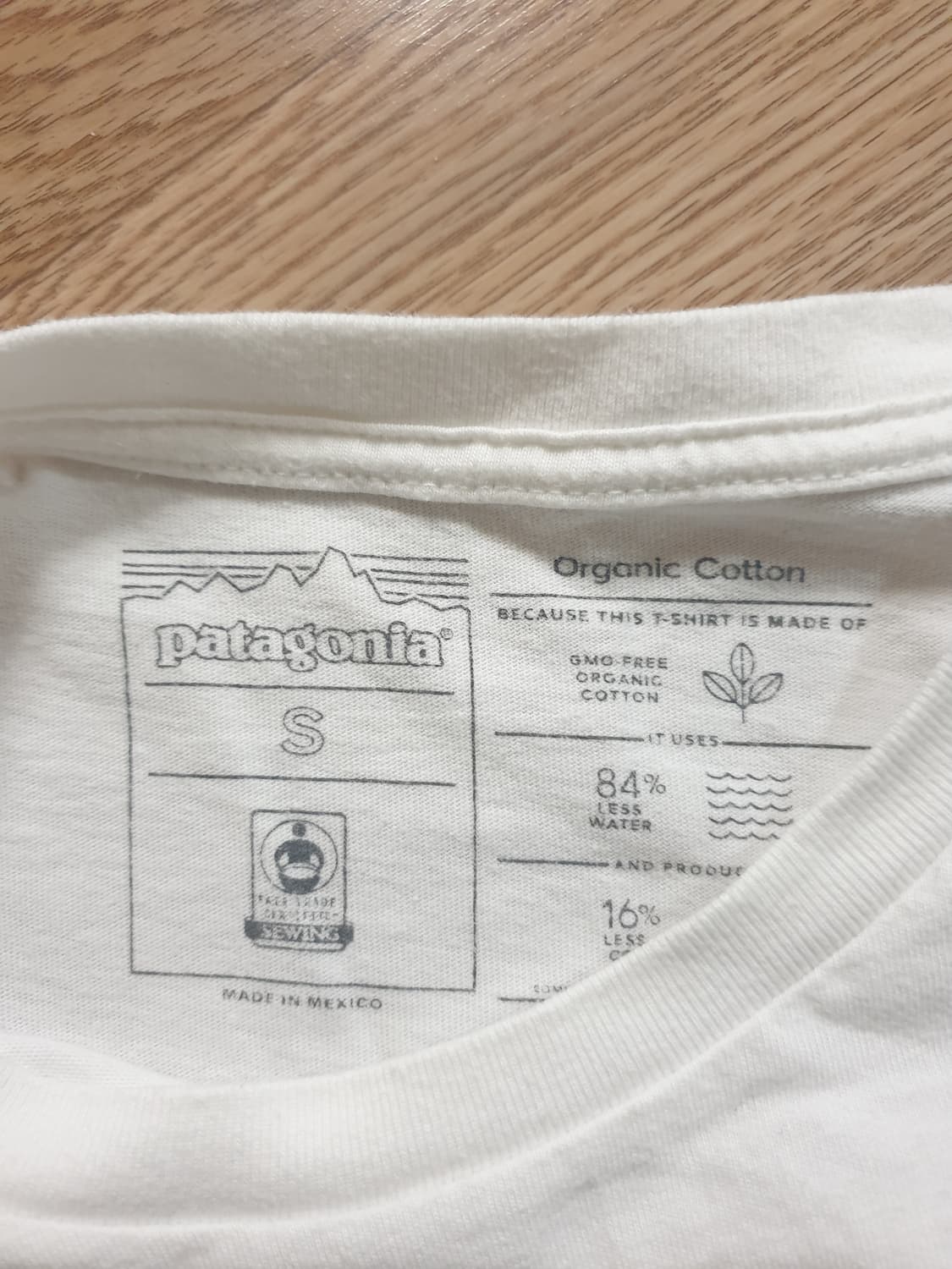 [여성] 파타고니아 오가닉 코튼 반팔티 S 상품이미지3