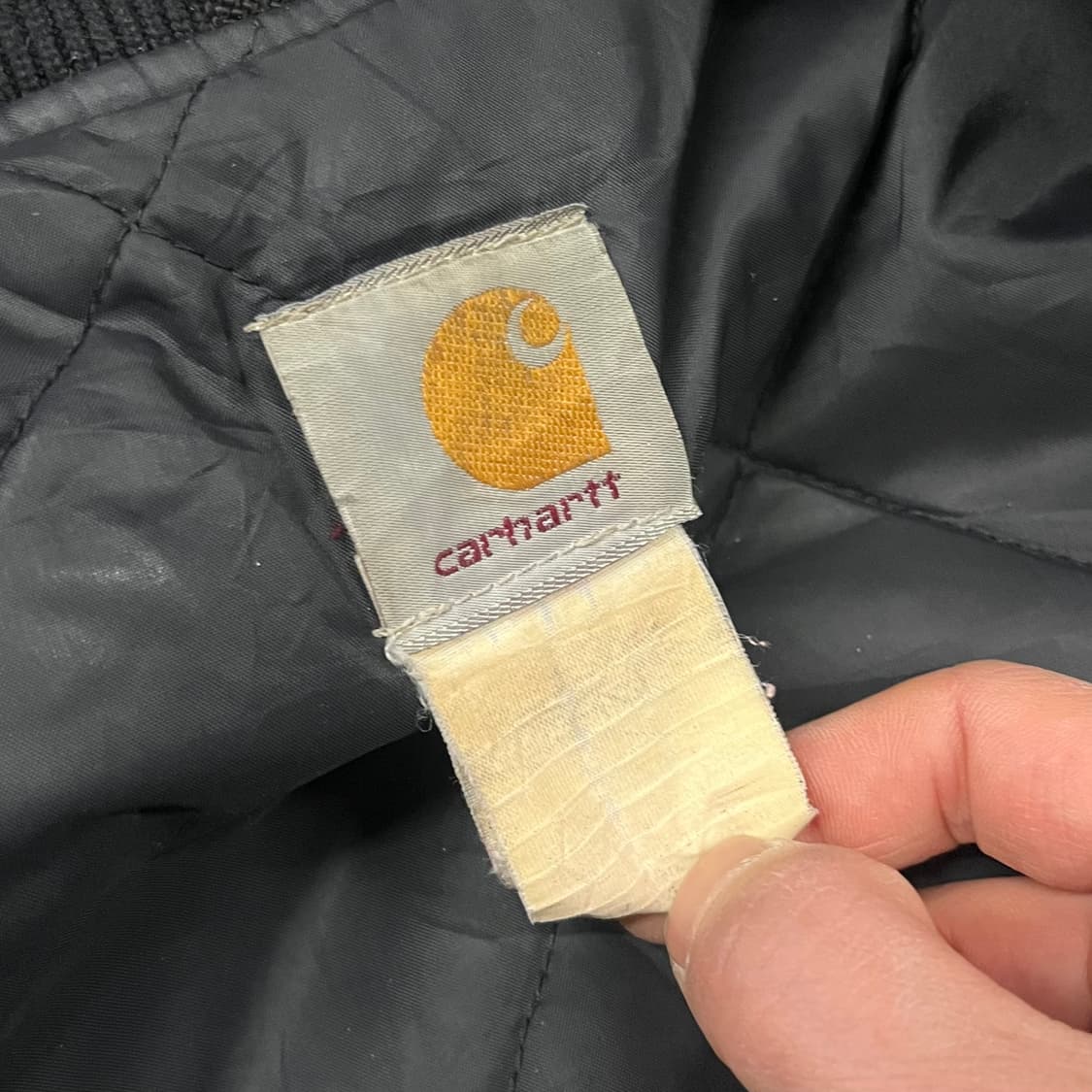 00s Carhartt 덕 퀼팅 베스트 (110) 상품이미지5