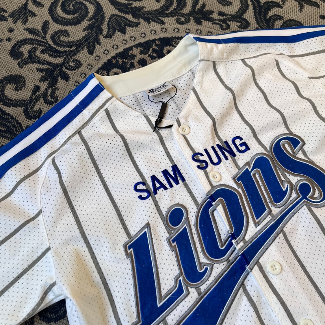 90 네포스 삼성라이온즈 올드 노마킹 유니폼/W2608 상품이미지3