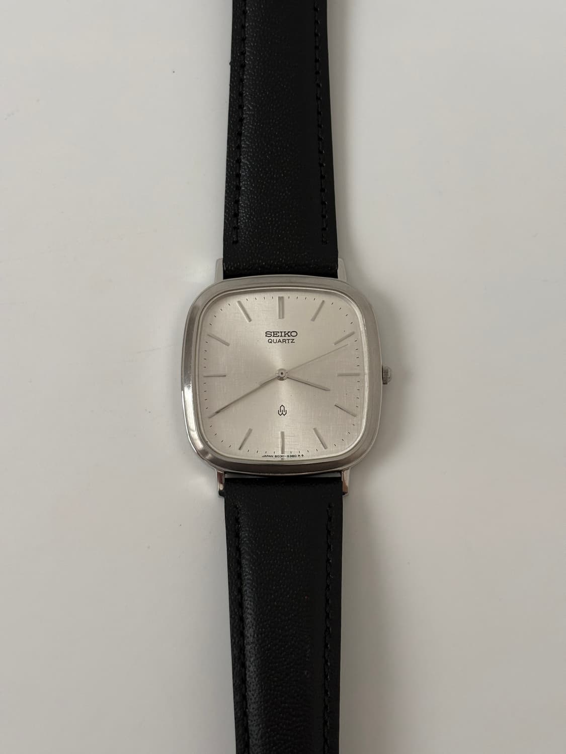 1980s Bokashi Dial Silver Square Quartz 상품이미지3